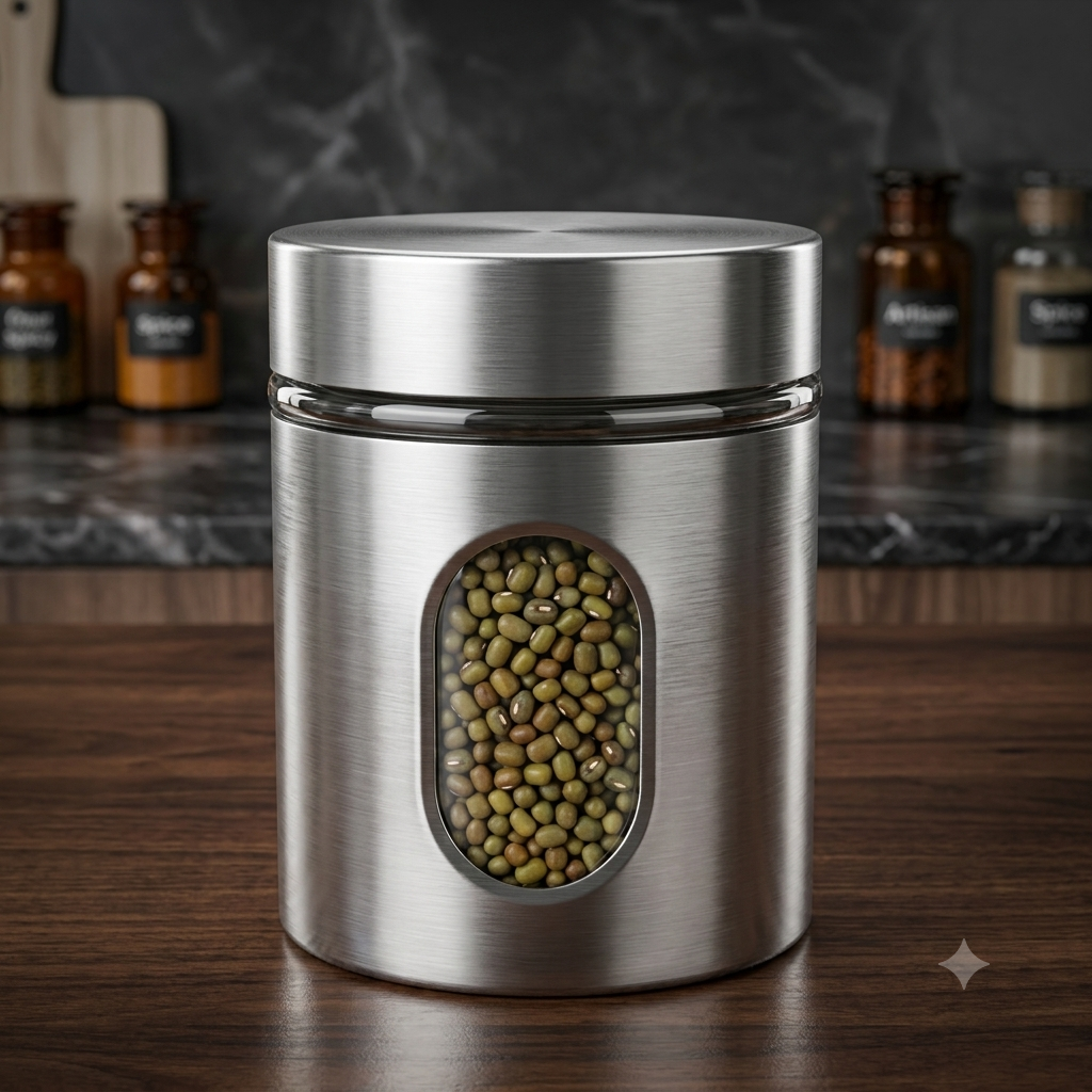 Window canister showing suction mount detail